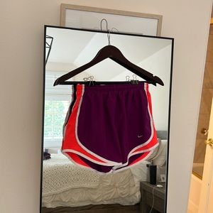 Nike Small Purple and Pink Running Shorts